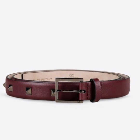 valentino rockstud belt